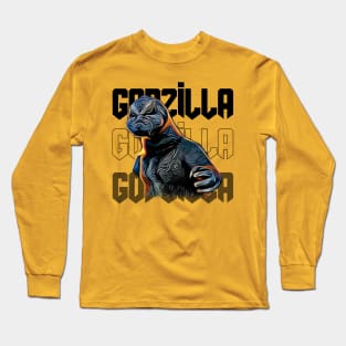 godzilla Long Sleeve T-Shirt